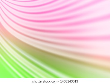 Light Pink, Green vector abstract template. An elegant bright illustration with gradient. A completely new template for your design.