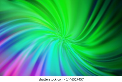Light Pink, Green vector abstract blurred layout. An elegant bright illustration with gradient. Smart design for your work.