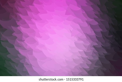 Light Pink, Green vector abstract polygonal pattern. Modern abstract illustration with triangles. Pattern for a brand book's backdrop.