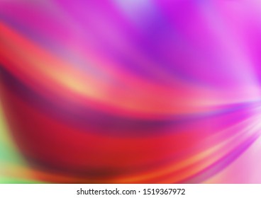 Light Pink, Green vector abstract bokeh pattern. Colorful illustration in blurry style with gradient. A new texture for your design.