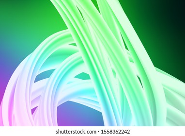Light Pink, Green vector abstract blurred background. Colorful illustration in abstract style with gradient. Background for a cell phone.