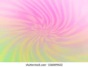 Light Pink, Green vector abstract blurred pattern. Glitter abstract illustration with an elegant design. The template for backgrounds of cell phones.