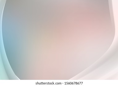 Light Pink, Green vector abstract blurred layout. Shining colorful illustration in smart style. New style design for your brand book.