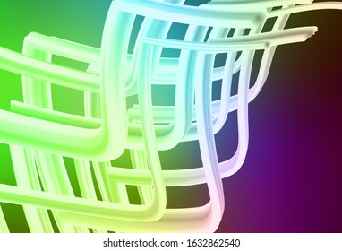 Light Pink, Green vector abstract bright template. A completely new colored illustration in blur style. New style design for your brand book.