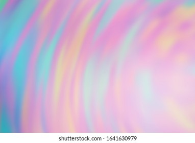 Light Pink, Green vector abstract blurred background. Modern abstract illustration with gradient. Elegant background for a brand book.