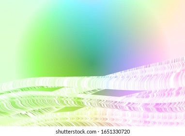 Light Pink, Green vector abstract blurred layout. An elegant bright illustration with gradient. The best blurred design for your business.