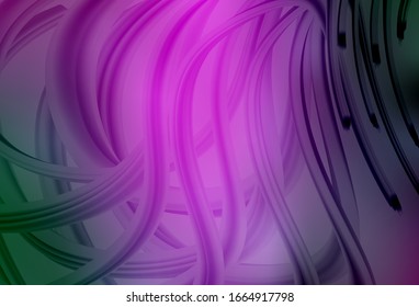 Light Pink, Green vector abstract blurred layout. An elegant bright illustration with gradient. New style design for your brand book.