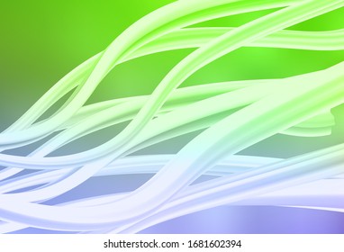 Light Pink, Green vector abstract bright pattern. Shining colorful illustration in smart style. New style design for your brand book.
