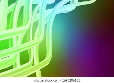 Light Pink, Green vector abstract blurred background. Colorful abstract illustration with gradient. New design for your business.