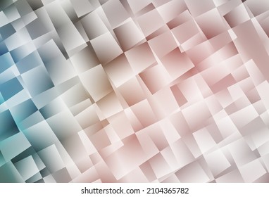Light Pink, Green vector abstract polygonal template. Polygonal abstract illustration with gradient. Triangular pattern for your design.