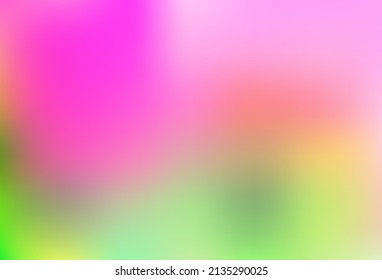 Pink claro, el fondo abstracto del vector verde borroso. Ilustración abstracta moderna con gradiente. Nuevo estilo para su diseño de negocio.