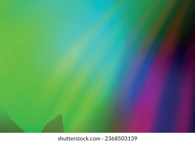 Light Pink, Green vector abstract bright texture. Colorful abstract illustration with gradient. New way of your design.