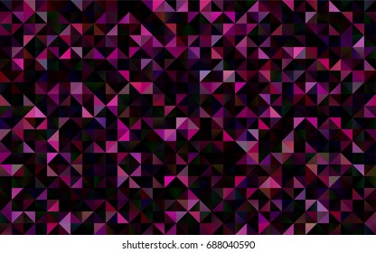 Light Pink, Green vector abstract polygonal pattern. A vague abstract illustration with gradient. Brand-new style for your business design.