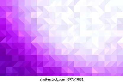 Light Pink, Green vector abstract polygonal pattern. Creative geometric illustration in Origami style with gradient. The template can be used as a background for cell phones.