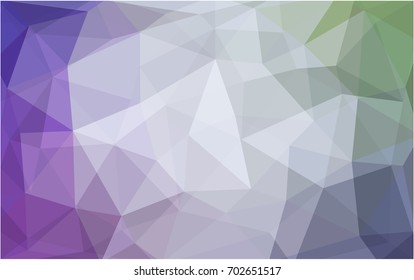 Light Pink, Green vector abstract textured polygonal background. Blurry triangle design. Pattern can be used for background.
