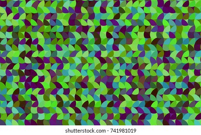 Light Pink, Green vector abstract pattern with circles. Geometry template for your business design. Background with colored spheres.