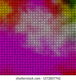Light Pink, Green vector backdrop with rectangles. Rectangles with colorful gradient on abstract background. Pattern for busines booklets, leaflets