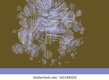 Light Pink, Green vector backdrop with dots. Illustration with set of shining colorful abstract circles. Pattern for ads, leaflets.