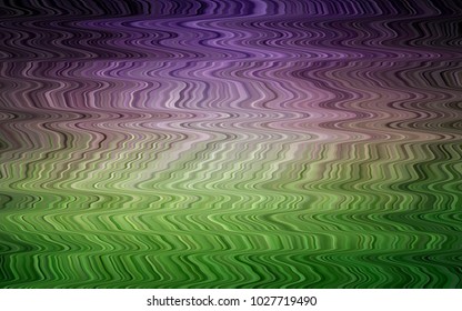 Light Pink, Green vector background with lava shapes. Brand-new colored illustration in marble style with gradient. Marble design for your web site.