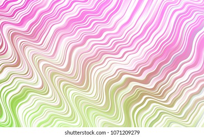 Light Pink, Green vector background Creative geometric illustration in marble style with gradient. The template for cell phone backgrounds.