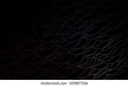 Light Pink, Green vector  background with bubbles. Blurred bubbles on abstract background with colorful gradient. Pattern can be used as texture of water, rain drops.