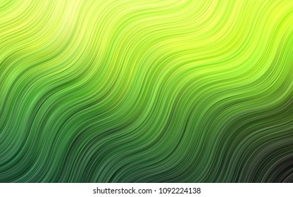 Light Pink, Green vector background with abstract lines. Creative geometric illustration in marble style with gradient. Brand-new design for your ads, poster, banner.