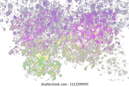 Light Pink, Green vector background with straight lines. Lines on blurred abstract background with gradient. Smart design for your business advert.