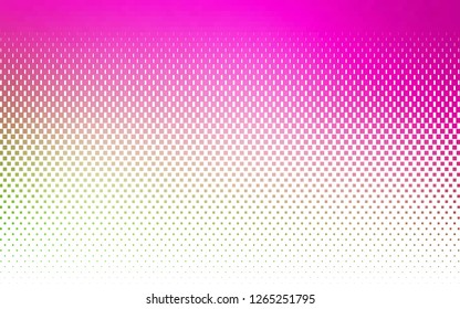 Light Pink, Green vector background with rectangles. Modern abstract illustration with colorful rectangles. Pattern can be used for websites.