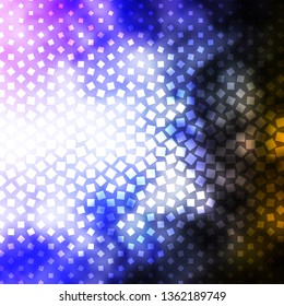 Light Pink, Green vector background with rectangles. Abstract gradient illustration with rectangles. Template for cellphones.