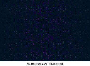 Light Pink, Green vector background with bubbles. Illustration with set of shining colorful abstract circles. Design for your business advert.