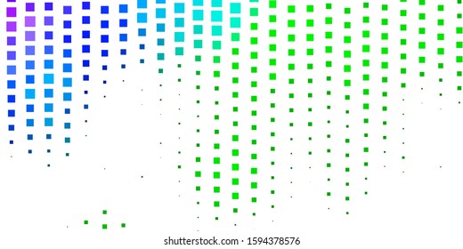 Light Pink, Green vector background in polygonal style. Modern design with rectangles in abstract style. Pattern for commercials, ads.