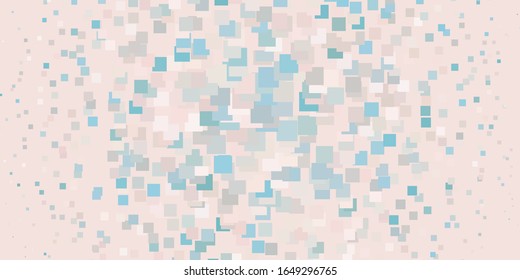 Light Pink, Green vector background with rectangles. Illustration with a set of gradient rectangles. Modern template for your landing page.