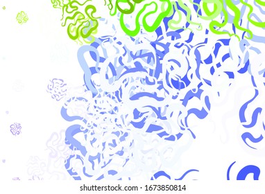 Light Pink, Green vector background with abstract shapes. Simple colorful illustration with abstract gradient shapes. Best smart design for your business.