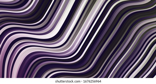 Light Pink, Green vector background with lines. Abstract gradient illustration with wry lines. Pattern for websites, landing pages.