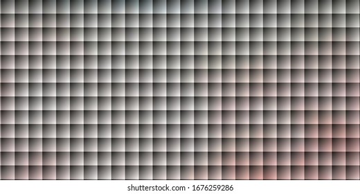 Hellrosa, grüne Vektorillustration im polygonalen Stil. Neue abstrakte Illustration mit rechteckigen Formen. Das beste Design für Ihre Anzeige, Ihr Poster, Ihr Banner.