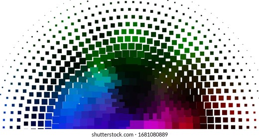 Light Pink, Green vector background with rectangles. New abstract illustration with rectangular shapes. Best design for your ad, poster, banner.