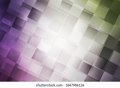 Pink claro, fondo vectorial verde con rectángulos. Diseño decorativo de estilo abstracto con rectángulos. Patrón de anuncios comerciales, folletos, folletos