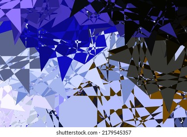 Hellrosa, grüner Vektorhintergrund mit zufälligen Formen. Illustration mit bunten Formen im abstrakten Stil. Einfache Illustration für Ihre Website.