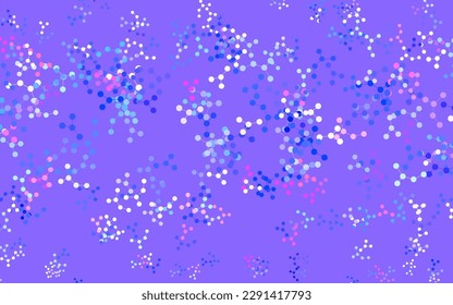 Hellrosa, grüner Vektorhintergrund mit Formen künstlicher Intelligenz. Farbige Illustration mit wirklicher Struktur von AI. Design für die Darstellung von Cyberinnovationen.