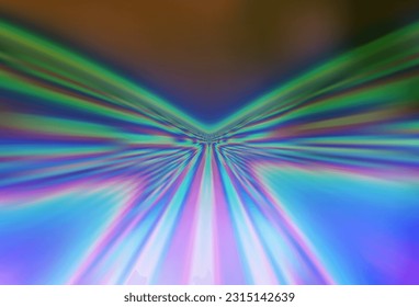 Light Pink, Green vector background with lines. Shining colorful illustration in simple style. The best colorful design for your business.