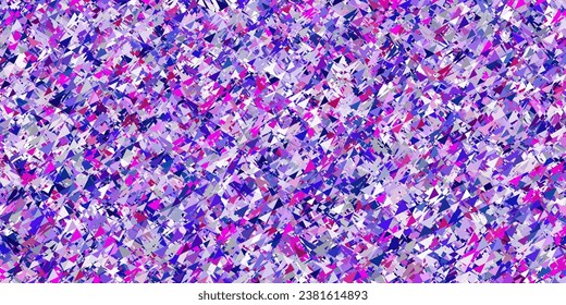 Light Pink, Green vector background with polygonal style. Beautiful illustration with triangles in nature style. Simple design for your web site.