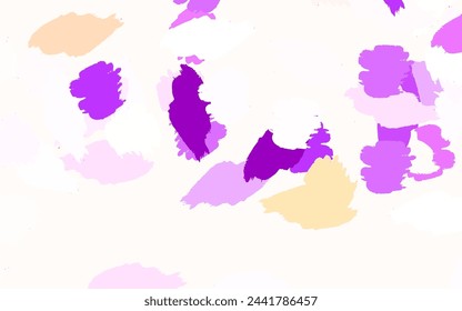Hellrosa, grüner Vektorhintergrund mit abstrakten Formen. Illustration mit farbigen Verlaufsformen im abstrakten Stil. Hintergrund für ein Handy.