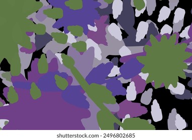 Light Pink, Green vector background with abstract shapes. Decorative design in abstract style with random forms. Modern design for your business card.