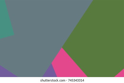 Light Pink, Green vector background of rectangles and squares. Style quilt and blanket. Geometrical rectangular pattern. Repeating pattern with rectangle shapes.