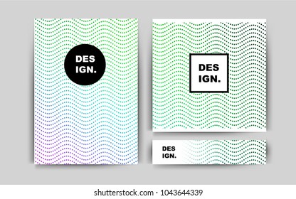 Light Pink, Green vector banner for websites. Modern abstract design concept with colorful gradient. Pattern can be used as a template for calendars.