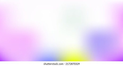 Light Pink, Green vector blur background. Colorful illustration with gradient in halftone style. Landing pages design.