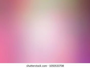 Light Pink, Green vector blurred and colored background. Creative illustration in halftone style with gradient. Brand-new style for your business design.