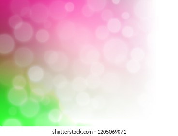 Light Pink, Green vector blurred bright template. A vague abstract illustration with gradient. Brand new design for your business.