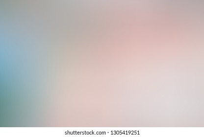 Light Pink, Green vector blurred shine abstract template. Modern abstract illustration with gradient. Completely new design for your business.