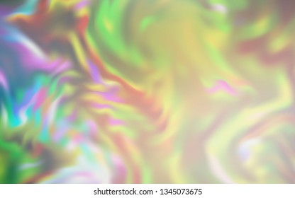 Light Pink, Green vector blurred bright template. Colorful abstract illustration with gradient. New style design for your brand book.